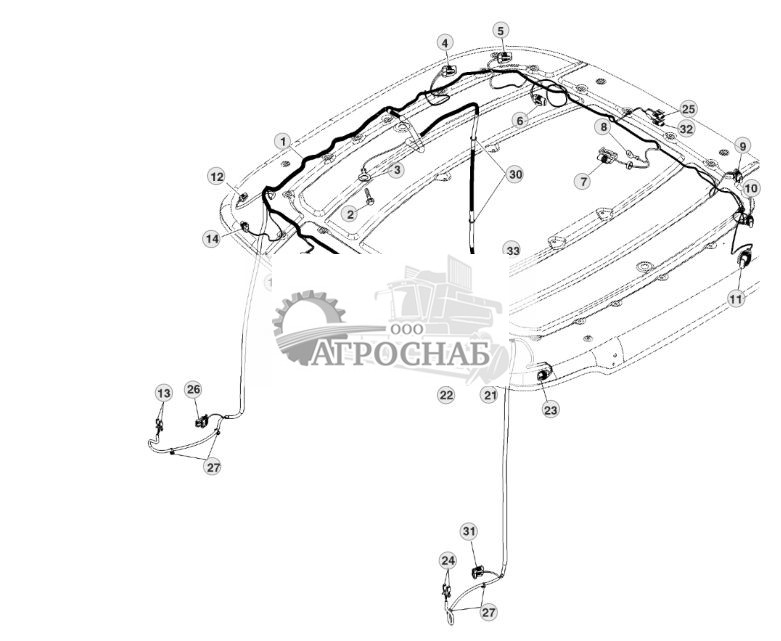 Жгут проводов крыши (наружное освещение) - ST153375 440.jpg